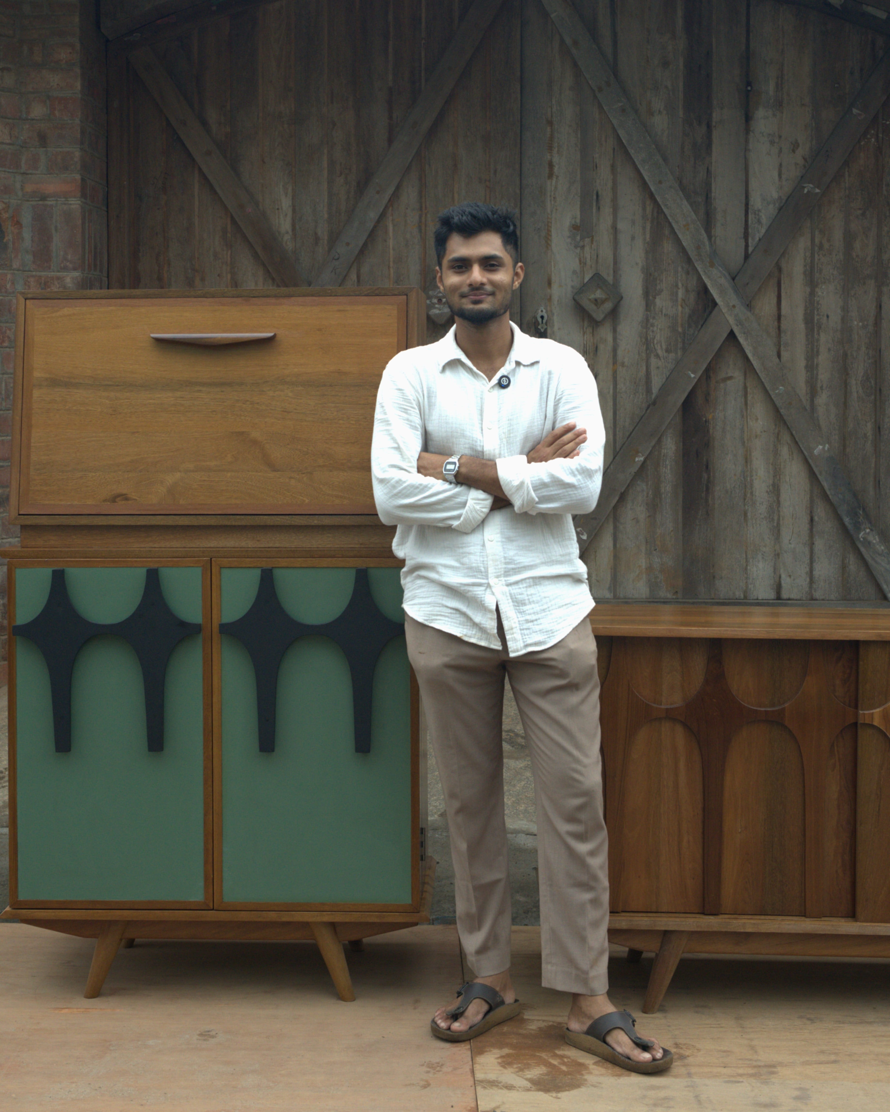 Mohammed Safvan - Architect and Founder of East Coast Modern furniture studio